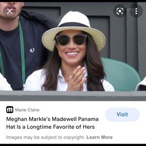 NWOT Madewell x Biltmore Straw Panama Hat